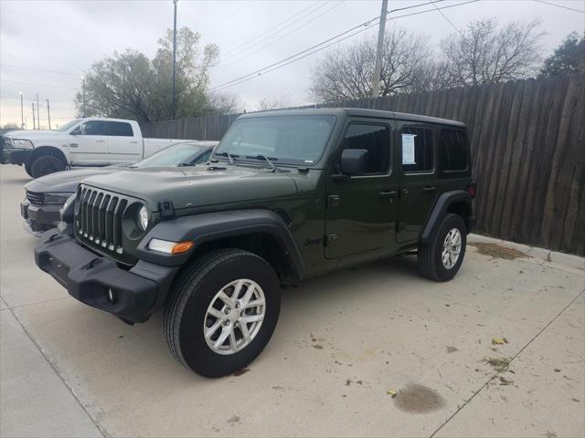 used 2023 Jeep Wrangler car, priced at $32,800