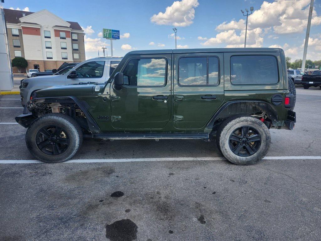 used 2021 Jeep Wrangler Unlimited car, priced at $31,443