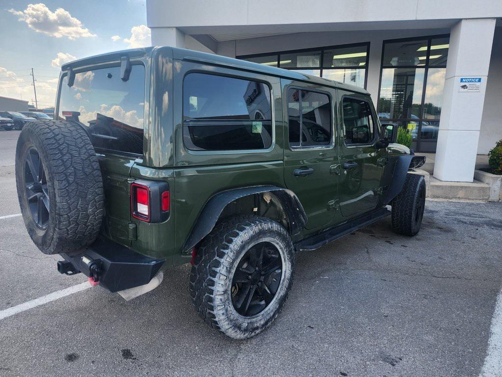 used 2021 Jeep Wrangler Unlimited car, priced at $31,443