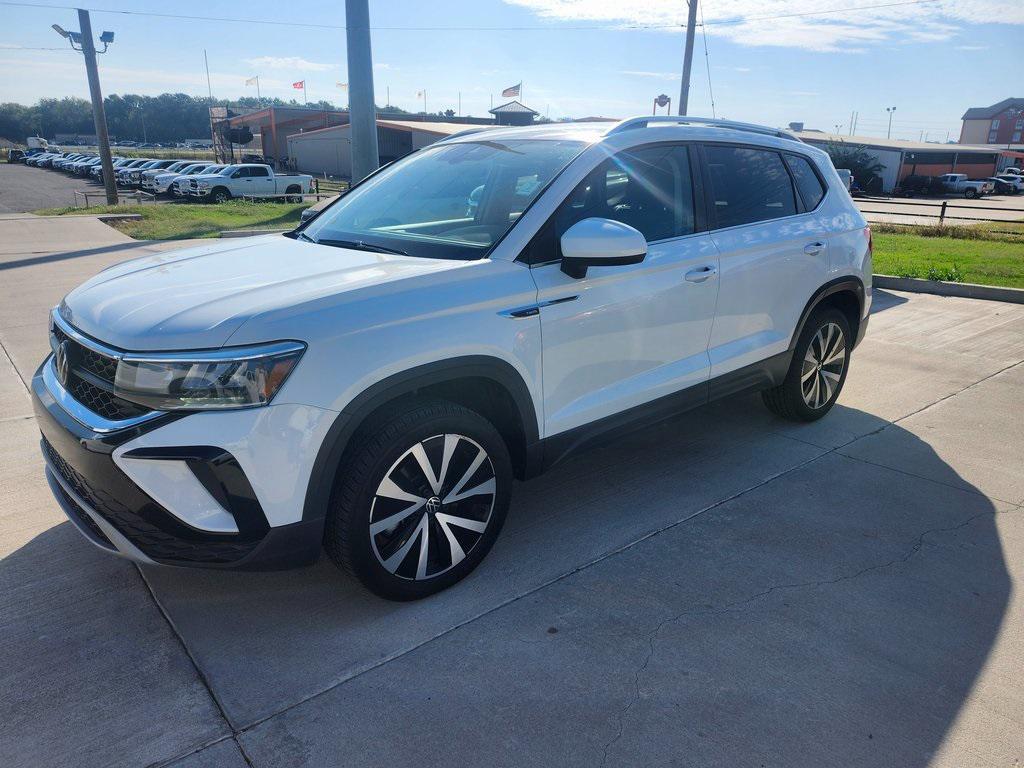 used 2024 Volkswagen Taos car, priced at $22,499