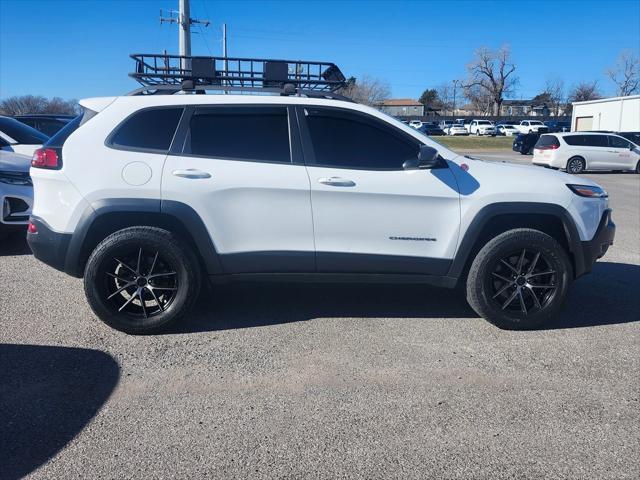 used 2018 Jeep Cherokee car, priced at $17,999