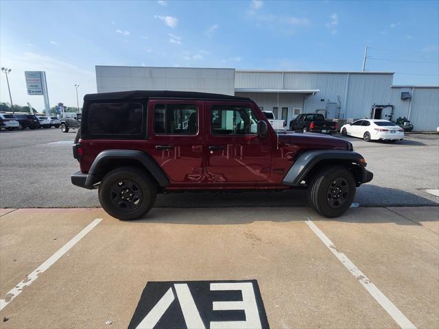 used 2021 Jeep Wrangler Unlimited car, priced at $28,557