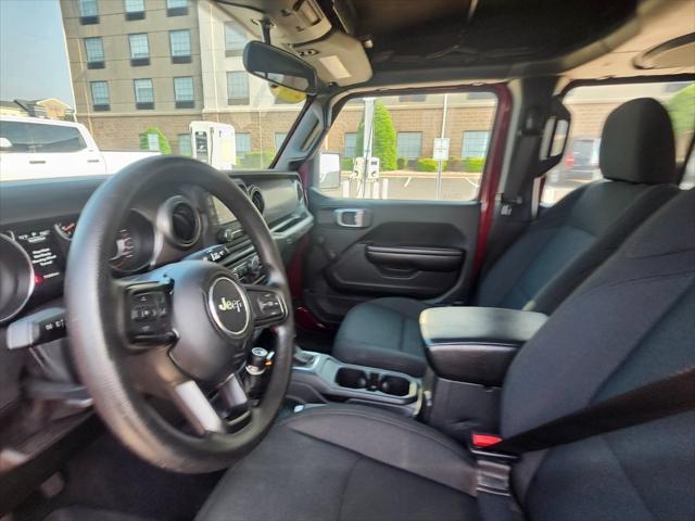 used 2021 Jeep Wrangler Unlimited car, priced at $28,557