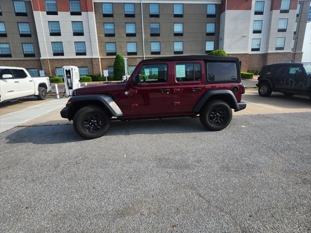 used 2021 Jeep Wrangler Unlimited car, priced at $28,557