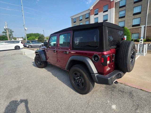 used 2021 Jeep Wrangler Unlimited car, priced at $28,557