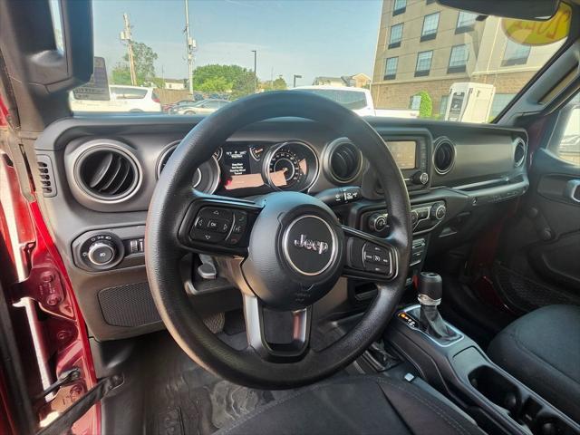 used 2021 Jeep Wrangler Unlimited car, priced at $28,557