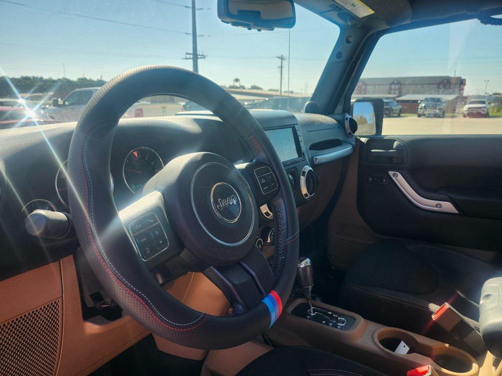 used 2013 Jeep Wrangler Unlimited car, priced at $17,787