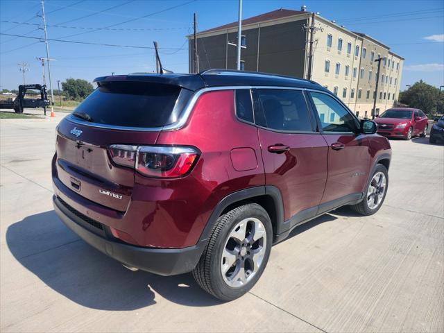 used 2021 Jeep Compass car, priced at $19,184