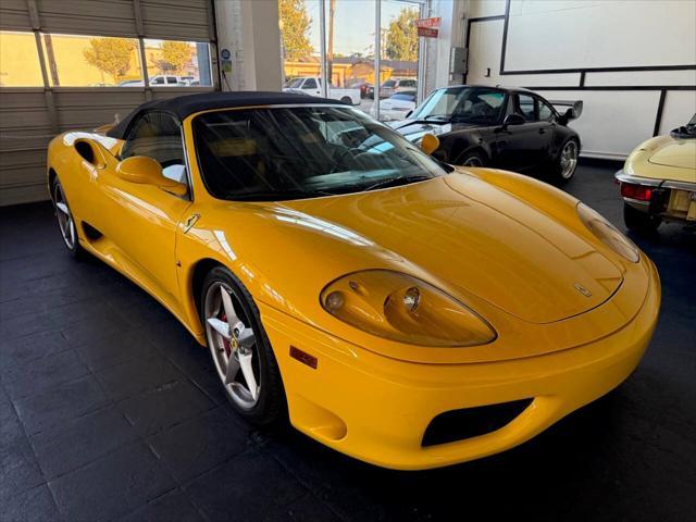 used 2001 Ferrari 360 Spider car, priced at $119,900
