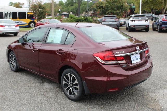 used 2015 Honda Civic car, priced at $13,980
