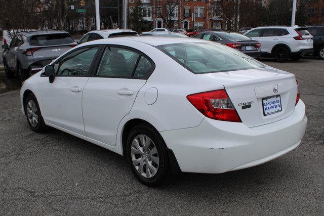 used 2012 Honda Civic car, priced at $7,688