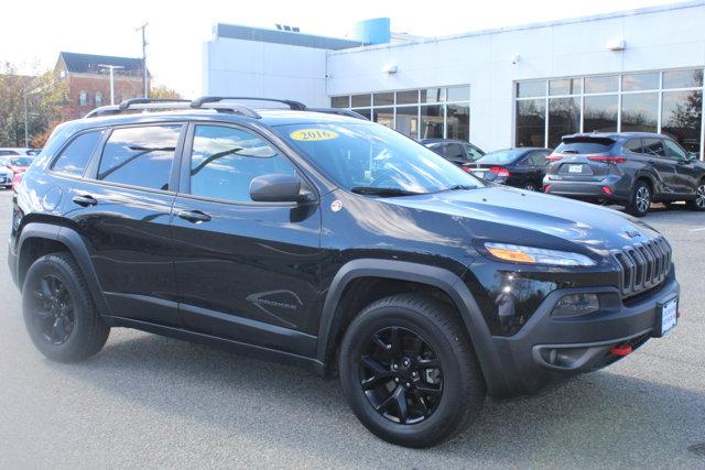 used 2016 Jeep Cherokee car, priced at $11,616