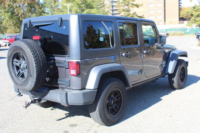 used 2017 Jeep Wrangler Unlimited car, priced at $18,288