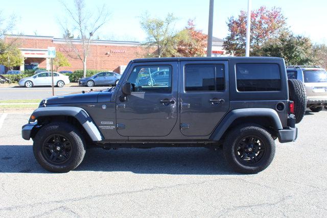 used 2017 Jeep Wrangler Unlimited car, priced at $18,288