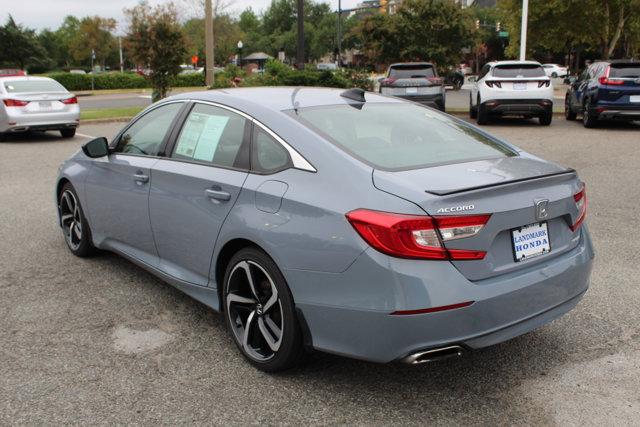 used 2021 Honda Accord car, priced at $19,580