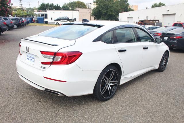 used 2021 Honda Accord car, priced at $21,525