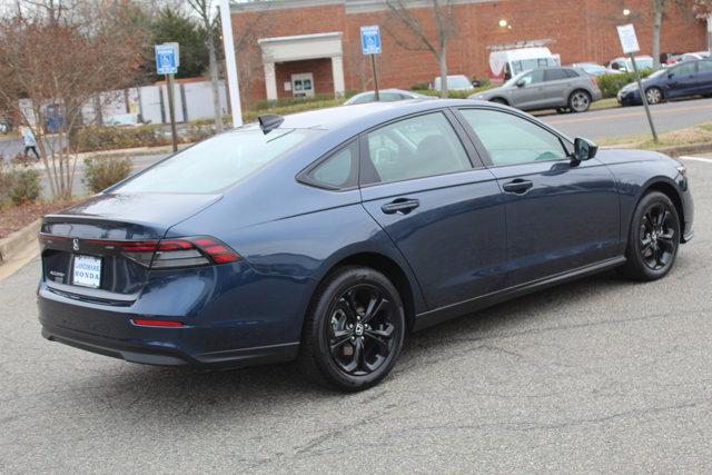 new 2025 Honda Accord car, priced at $31,655