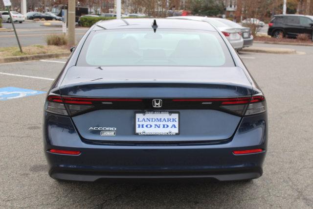 new 2025 Honda Accord car, priced at $31,655