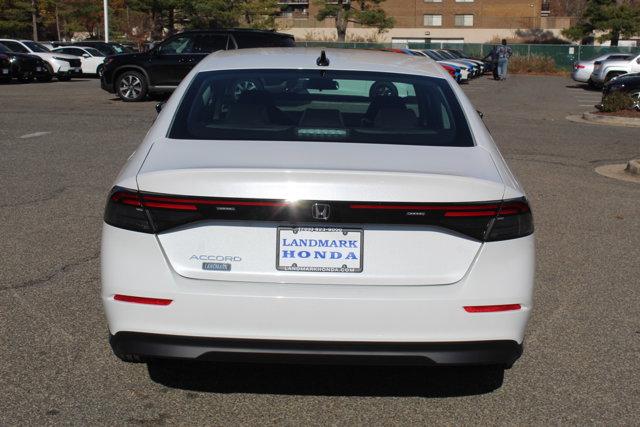 new 2025 Honda Accord car, priced at $32,110