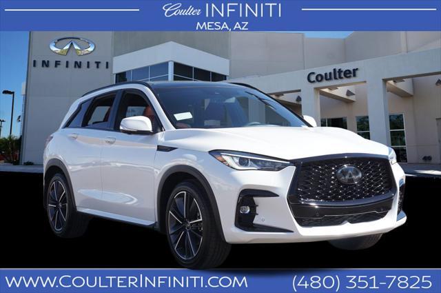 new 2025 INFINITI QX50 car, priced at $54,018