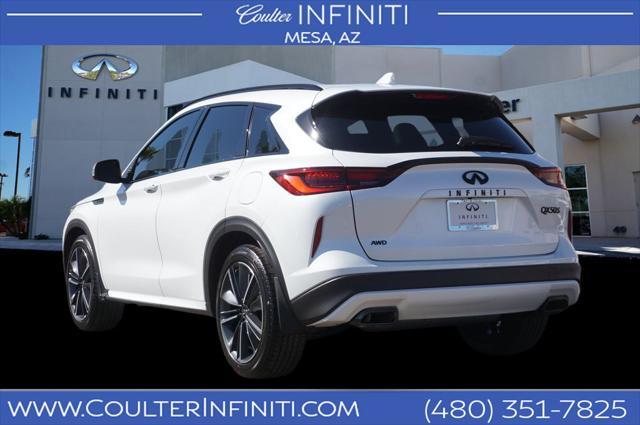 new 2025 INFINITI QX50 car, priced at $54,018