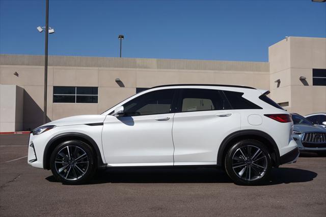 new 2025 INFINITI QX50 car, priced at $53,018