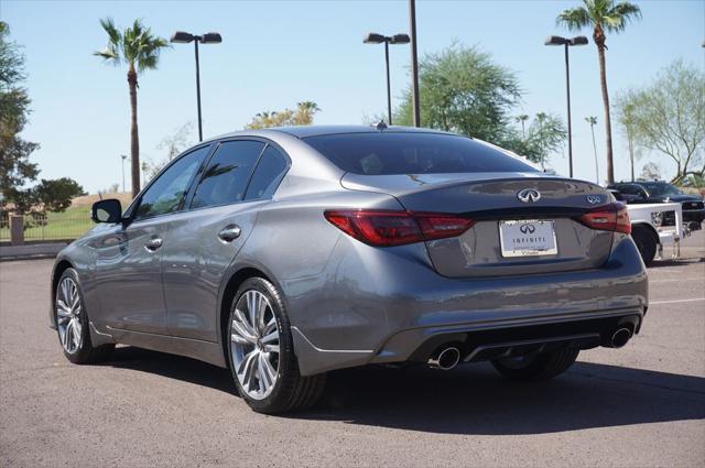 new 2024 INFINITI Q50 car, priced at $51,965