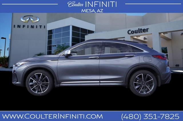 new 2025 INFINITI QX55 car, priced at $50,622