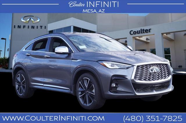 new 2025 INFINITI QX55 car, priced at $50,622