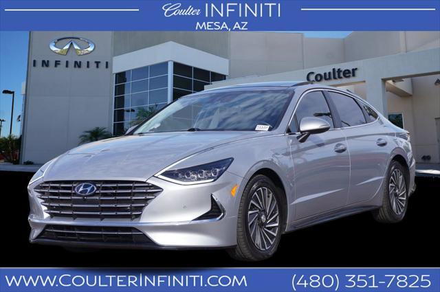 used 2023 Hyundai Sonata Hybrid car, priced at $25,900