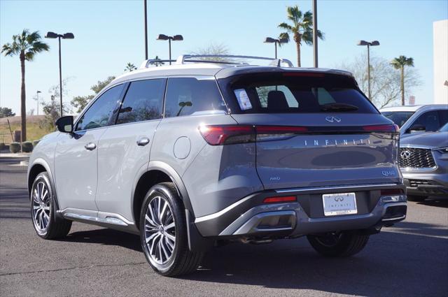 new 2025 INFINITI QX60 car, priced at $65,572