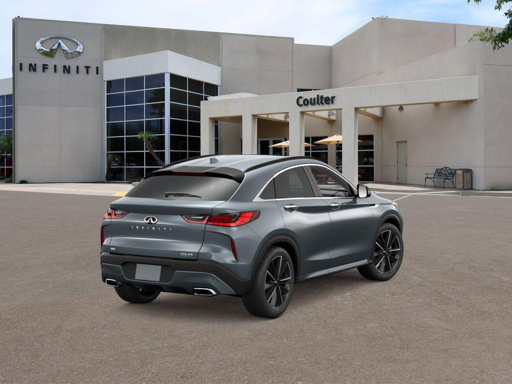 new 2025 INFINITI QX55 car, priced at $44,780