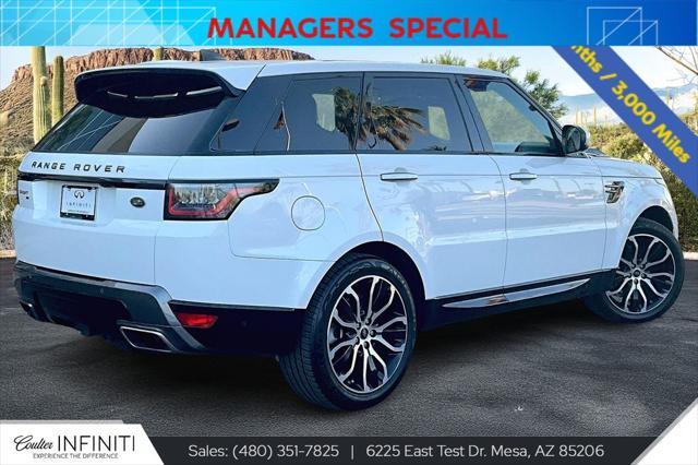used 2021 Land Rover Range Rover Sport car, priced at $37,995