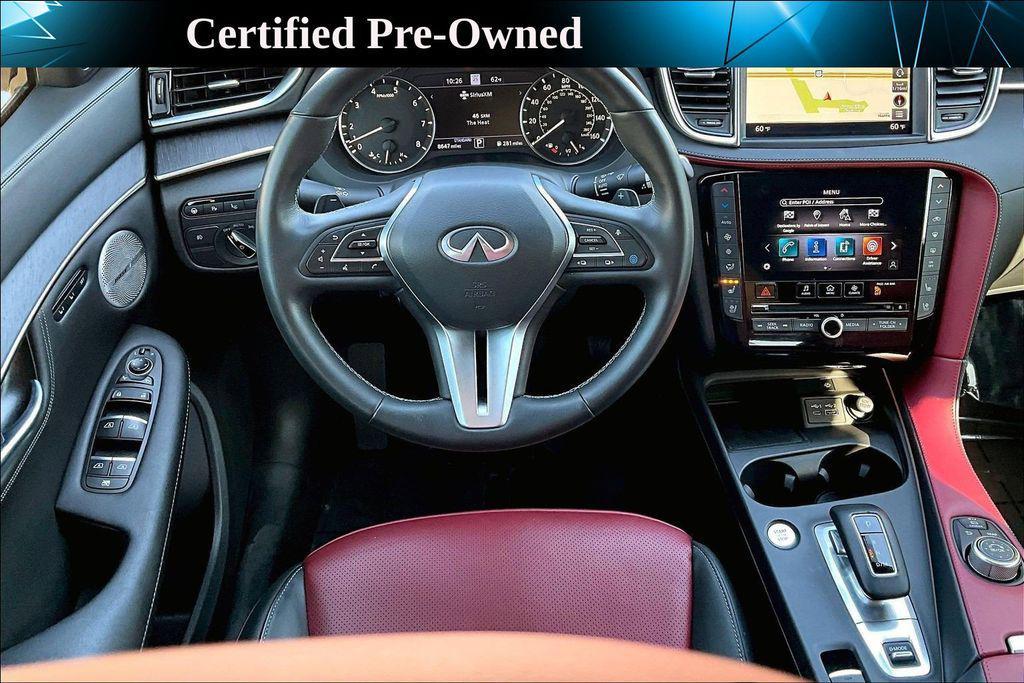 used 2025 INFINITI QX55 car, priced at $41,000