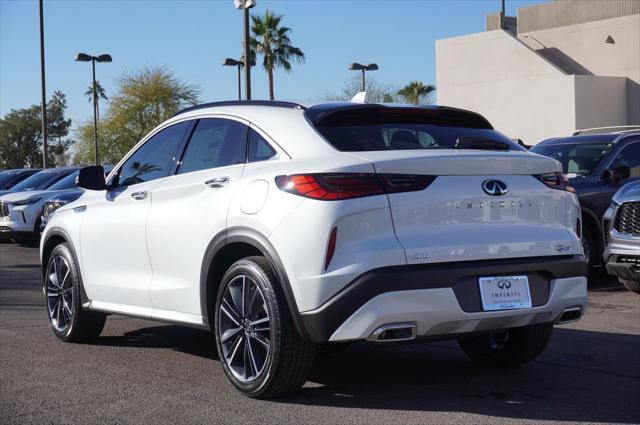 new 2025 INFINITI QX55 car, priced at $59,682