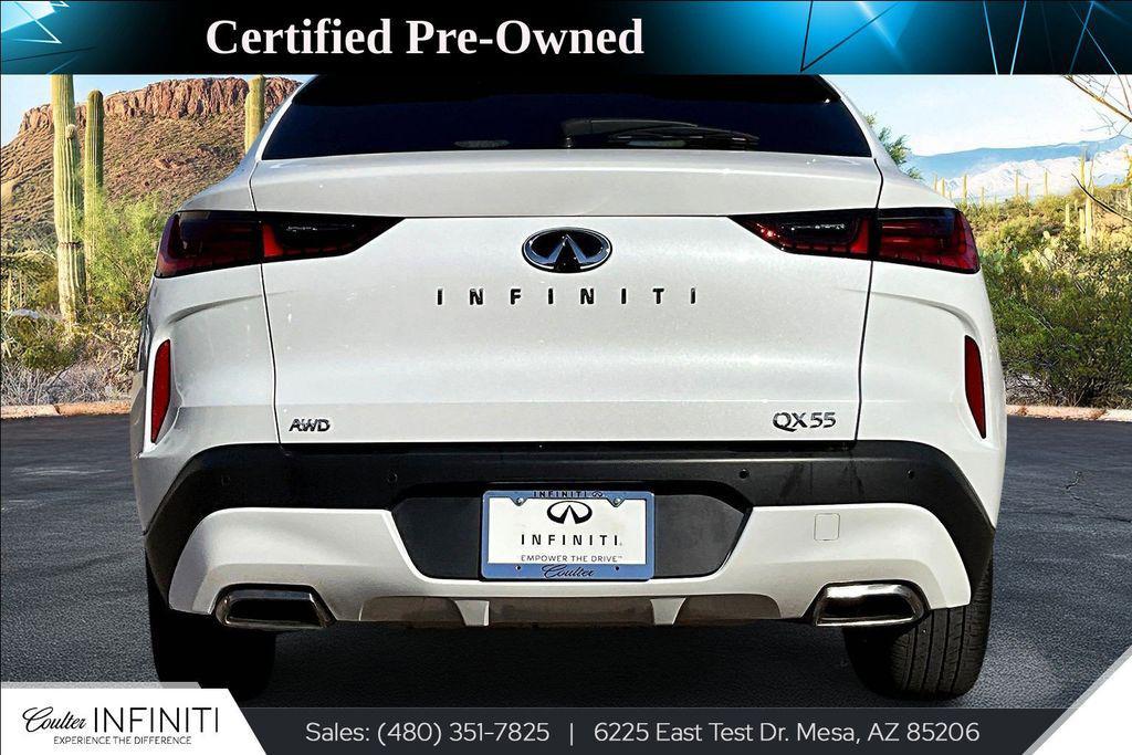 used 2025 INFINITI QX55 car, priced at $41,000