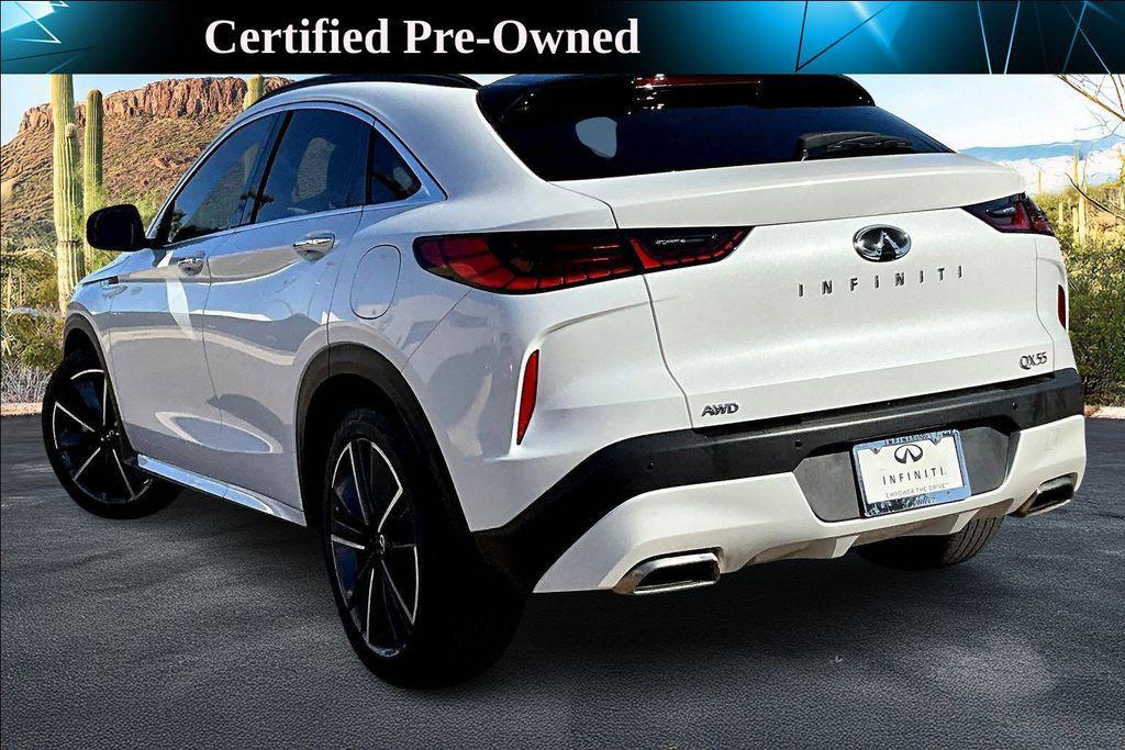 used 2025 INFINITI QX55 car, priced at $41,000