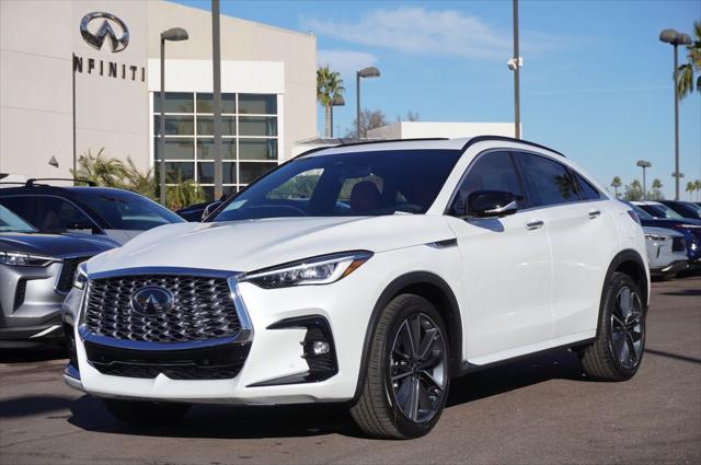 new 2025 INFINITI QX55 car, priced at $59,682