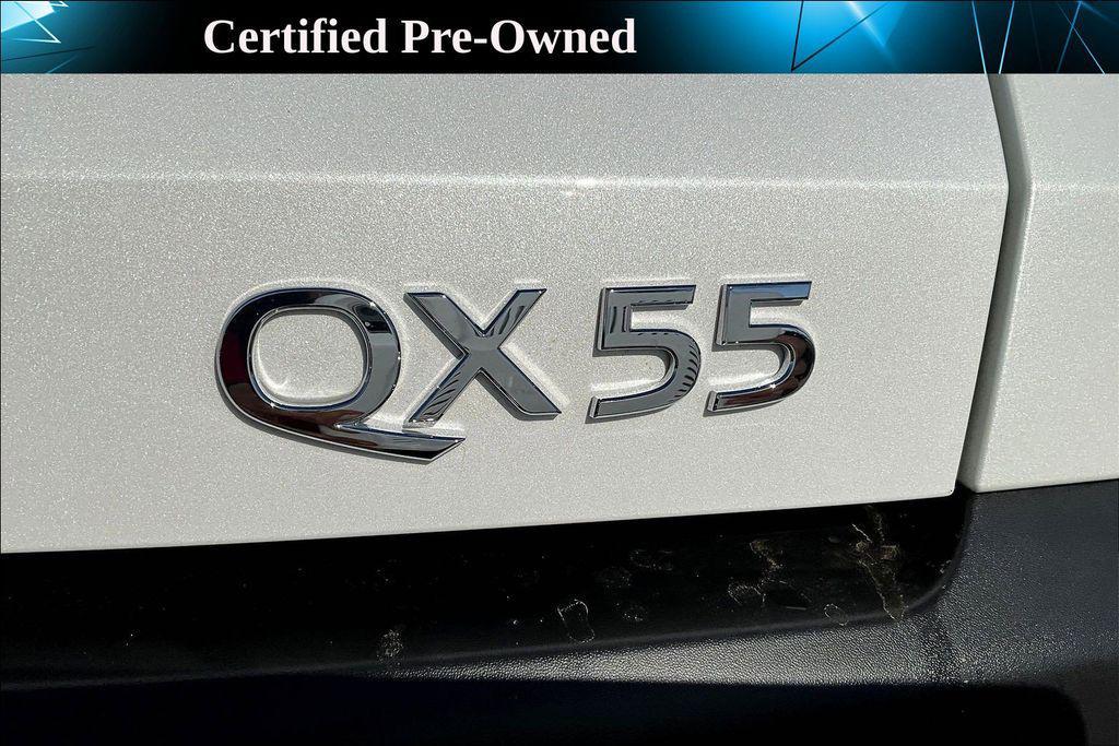 used 2025 INFINITI QX55 car, priced at $41,000