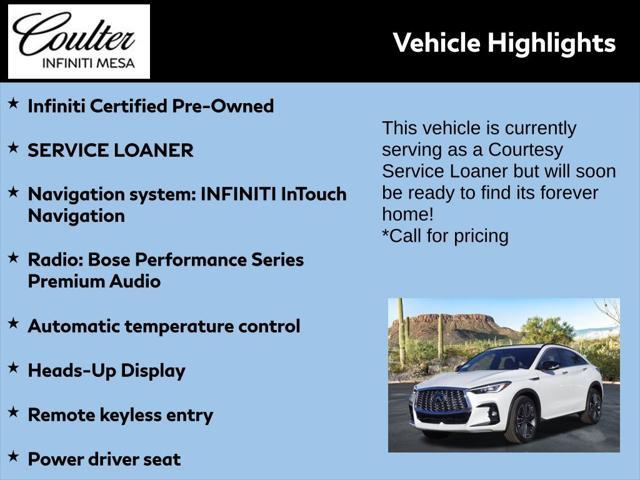 used 2025 INFINITI QX55 car, priced at $51,011