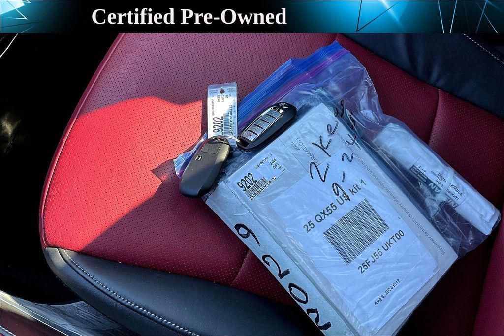 used 2025 INFINITI QX55 car, priced at $41,000