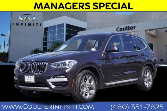 used 2021 BMW X3 car, priced at $27,900