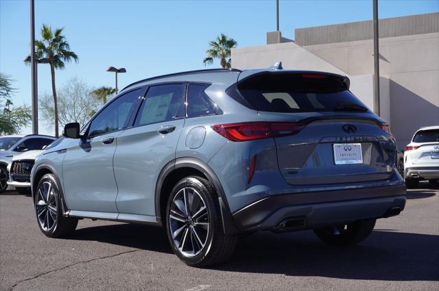 new 2025 INFINITI QX50 car, priced at $52,537