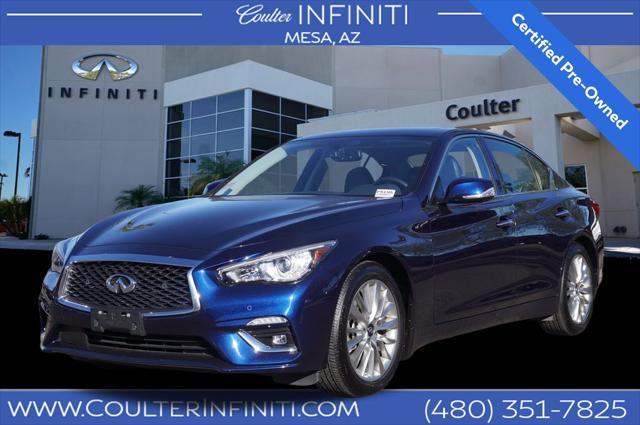 used 2021 INFINITI Q50 car, priced at $28,795