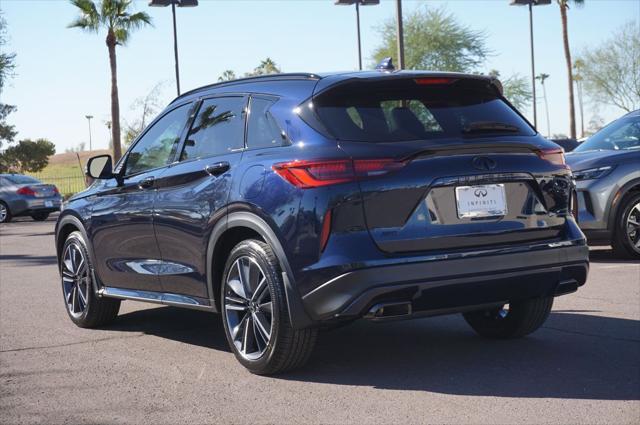 new 2025 INFINITI QX50 car, priced at $52,270