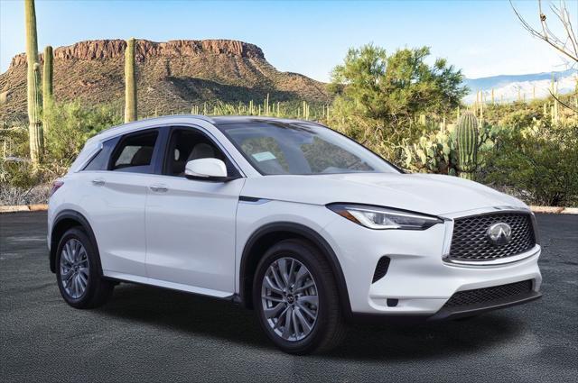 used 2025 INFINITI QX50 car, priced at $44,495