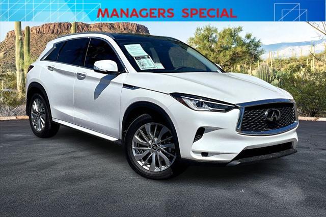 used 2025 INFINITI QX50 car, priced at $41,795