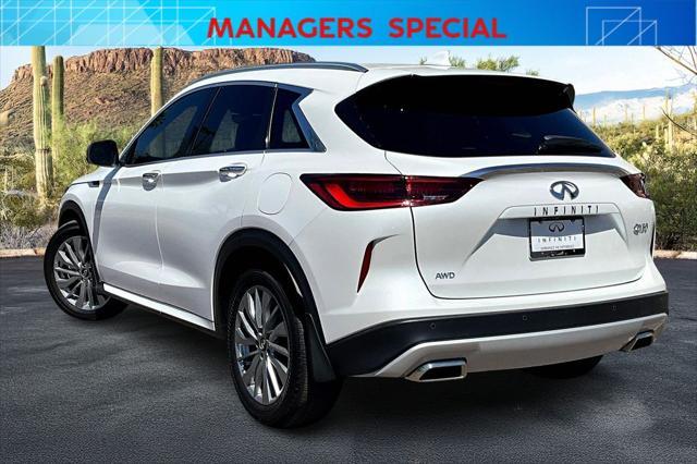 used 2025 INFINITI QX50 car, priced at $41,795