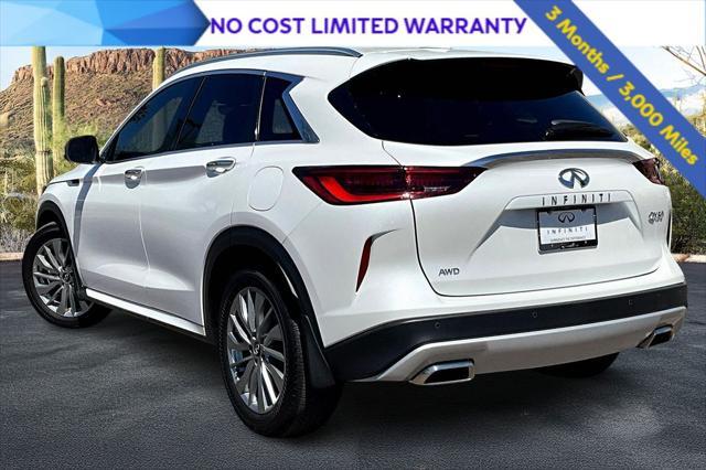 used 2025 INFINITI QX50 car, priced at $42,295