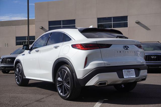 new 2025 INFINITI QX55 car, priced at $55,580